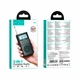 Радіоприймач HOCO HI51, Bluetooth, FM/AM радіо, AUX, корпус пластмас, Black, BOX - зображення 2