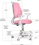 Детское кресло Evo-Kids Mio Ergo Dark Pink (Y-507 DP) - изображение 2