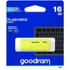 USB флеш накопичувач Goodram 16GB UME2 Yellow USB 2.0 (UME2-0160Y0R11) - зображення 4