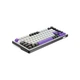 Клавиатура Hator Hellyberry Mechanical Linear RGB USB UA White/Violet (HK75) - изображение 5