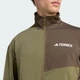 Чоловіча олімпійка Terrex Multi CLIMAWARM Full-Zip Tech Fleece adidas KA9528 (XS) зелений (4068811754419) - зображення 5