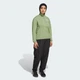 Женская флисовая спортивная кофта Terrex Multi CLIMAWARM Half-Zip Tech adidas KB2211 (XS) зеленый (4068811758264) - изображение 3