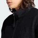 Мужская флисовая спортивная кофта City Tech 3 Stripes High Pile Full Zip adidas KV2131 (2XL) черный (4069993223359) - изображение 4