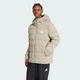 Мужской пуховик Helionic CLIMAWARM Stretch Hooded adidas JX0596 (L) зеленый (4068811698065) - изображение 1