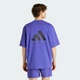 Мужская футболка Power Oversize adidas KS1164 (XL) фиолетовый (4069993390020) - изображение 2