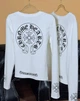 Лонг Chrome hearts женский XS белый - изображение 4