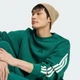 Чоловічий світшот ADIDAS KIT 3-STRIPES adidas KW2389 (M) зелений (4069991487692) - зображення 4