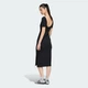 Женская платье ADIDAS KIT SMALL LOGO RIB adidas KF2434 (S) черный (4068804777937) - изображение 2