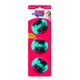 Игрушка для собак малых пород KONG Squeezz Action Ball Red мяч-пищалка, красный S - 5,1 см (3 шт) - изображение 1