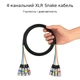 4-канальний XLR Snake кабель тато-мама, Hi-Fi OFC, кольорове маркування - зображення 5