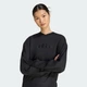 Женский свитшот Seasonal Essentials Satin V-Neck adidas KS2800 (XL) черный (4069993159023) - изображение 4