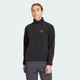 Женская спортивная кофта Terrex Multi Essentials Half Zip Fleece adidas KZ1798 (L) черный (4069996659452) - изображение 1