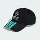 Кепка MERCEDES -AMG PETRONAS FORMULA 1 TEAM DNA 3 STRIPES adidas KS8851 (Дорослі (S/M)) черный (4068819016328) - изображение 2