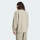 Мужская флисовая спортивная кофта City Tech 3 Stripes High Pile Full Zip adidas KV2132 (2XL) зеленый (4069993234669) - изображение 2