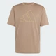 Мужская футболка WORKOUT ESSENTIALS FEELREADY LOGO adidas KS6302 (M) коричневый (4068804152192) - изображение 7