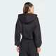 Жіноча толстовка Essentials Contemporary Fleece Full Zip adidas KF6245 (M) чорний (4069993143435) - зображення 2