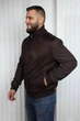 Мужская куртка-пальто демисезонная от производителя UF-Fashion 127-DVL DV MEN'S 60 коричневый - изображение 2