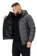 Куртка демисезонная мужская большого размера UF-Fashion 144-DVL DV MEN'S 56 графитовый - изображение 3