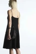 Сукня жіночча COS square-neck knitted mini dress 1158638001 XS Чорний - изображение 2