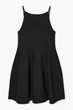 Сукня жіночча COS square-neck knitted mini dress 1158638001 XS Чорний - изображение 4