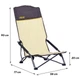 Кресло раскладное Uquip Sandy XL Sand/Grey (244043) - изображение 3