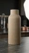 Інтер'єрна ваза "Fluted Bottle" 8 x 8 x 22 см - зображення 2