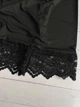 Спідниця-комбінація міді з мереживною обробкою Honey Fashion Accessories S/M чорний (10-148) - зображення 9