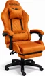 Детское игровое кресло Gordon с подставкой для ног Оранжевое G1176 (5907335201797) - изображение 1