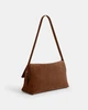 Сумка жіноча Coach Chelsea Shoulder Bag 30 CDS59 замшева/коричнева - изображение 2