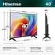 LED-телевізор Hisense 40A4S - изображение 2