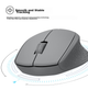 Мышь Logitech M330 Silent Plus Wireless Grey - изображение 4