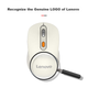 Миша Lenovo Howard Wireless/Bluetooth White - зображення 6