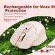 Мышь Inphic F8 2nd Gen Wireless Beige - изображение 3