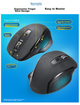 Миша Sanwa Supply WBLC169 на батарейці Wireless Black - зображення 5