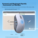 Миша Ugreen MU002 Wireless/Bluetooth Grey - зображення 7