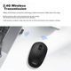 Мышь Philips SPK7358 Wireless Black - изображение 3