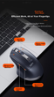 Мышь INPHIC M9 Wireless Grey - изображение 9
