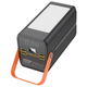 Павербанк Hoco DB49 Action 100000 мАг 22.5 Вт, портативний акумулятор з QC3.0, PD 20 Вт, 4 USB, Type-C і LED-дисплеєм - зображення 6