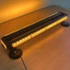 Стробоскоп-мигалка LED балка 70 см жовтий/помаранчевий для даху авто, 12/24V, кріплення магніт + присоска - зображення 3