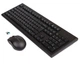 Комплект (клавіатура, миша) бездротовий A4Tech 3000N Black USB (3000N (GK-85+G3-200N)) - зображення 1