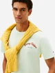 Футболка хлопковая длинная мужская Tommy Hilfiger 699762846 2XL Зеленая (1161451535) - изображение 4