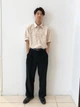 Рубашка хлопковая мужская Uniqlo 955220506 M Молочная (1161515897) - изображение 5