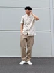 Рубашка хлопковая мужская Uniqlo 955220506 2XL Молочная (1160765030) - изображение 7
