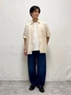 Рубашка хлопковая мужская Uniqlo 955220506 M Молочная (1161515897) - изображение 9