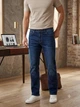 Мужские прямые синие джинсы Livergy р. 36/32 Straight Fit - изображение 1