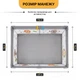 Детский игровой манеж LEOBRO Король леса 180 x 200 см две ручки для подтягивания разноцветные шарики детский манеж - изображение 2