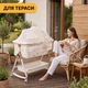 Кроватка-трансформер LEOBRO Smart Crib Pro 5в1 Бежевая (LB-1135) - изображение 10