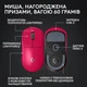 Мышка Logitech G Pro X Superlight 2 Lightspeed Wireless Magenta (910-006797) - изображение 7