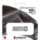USB флеш накопичувач Kingston 512GB DataTraveler Kyson Silver/Black USB 3.2 (DTKN/512GB) - зображення 4