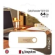USB флеш накопитель Kingston 64GB DataTraveler SE9 G3 Gold USB 3.2 (DTSE9G3/64GB) - изображение 7